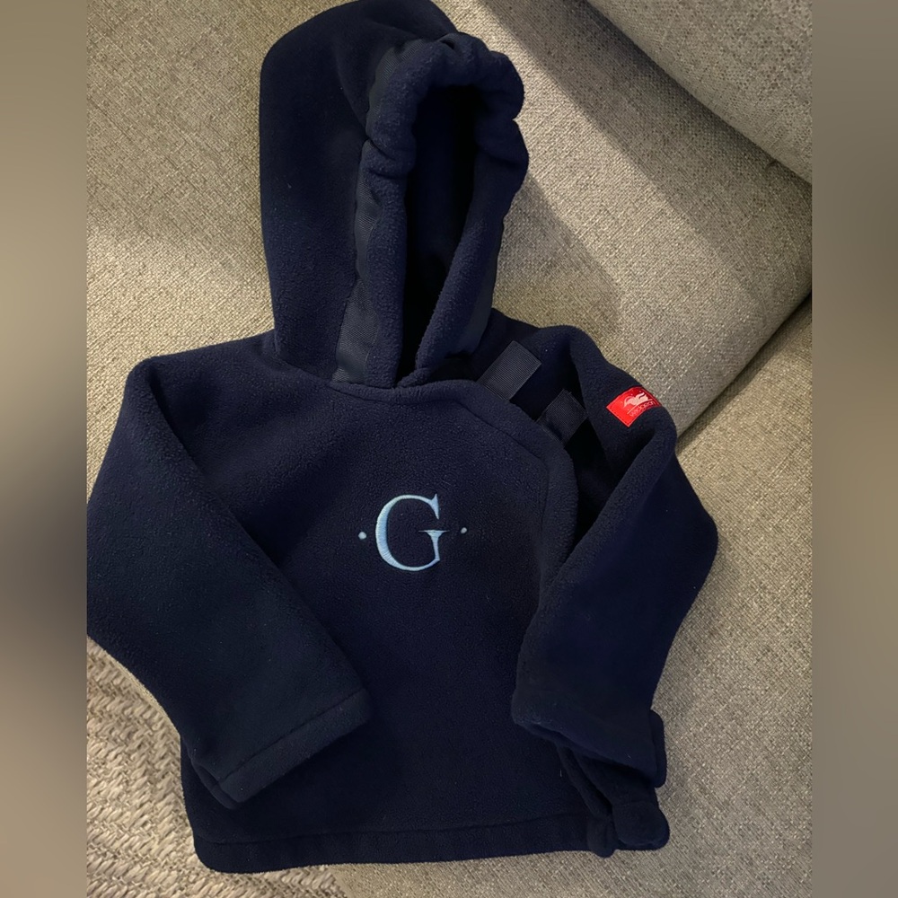 Navy Widgeon fleece jacket, size 12 months.  Great condition!